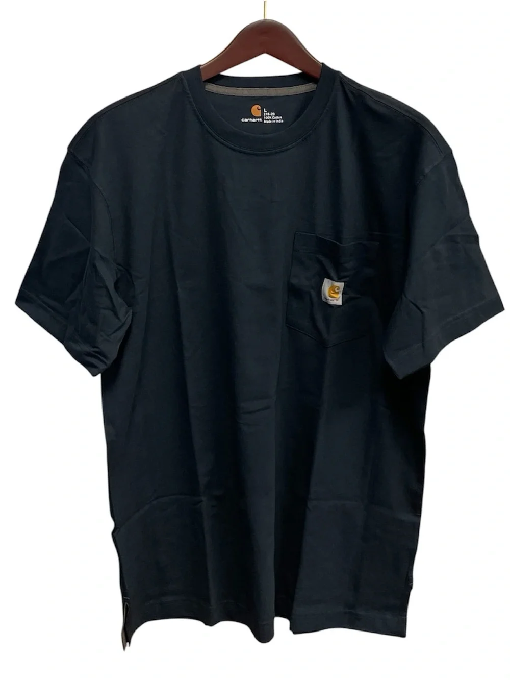 Carhartt 278-20 Men’s Pocket Short Sleeve T-Shirt in Navy Blue, NWOT